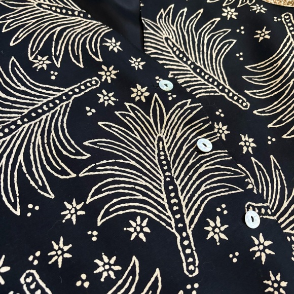 Private Eyes || Vintage Patterned Vest Size Large - Picture 5 of 10